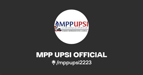 Mpp Upsi Official Instagram Facebook Tiktok Linktree