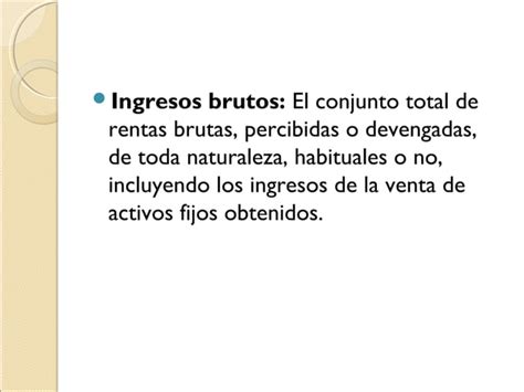 Ley Del Impuesto De Solidaridad Ppt