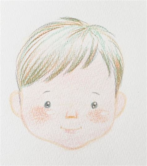 わずか5分で描ける♪お母さんがお子さんの似顔絵を描くためのコツ②【目をかわいく描くコツ編】🎨 カヒモモ屋