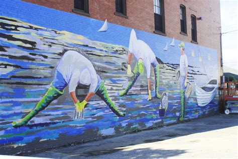 225 Congress Street Portland Maine Mural — Susan Bartlett Rice Studio