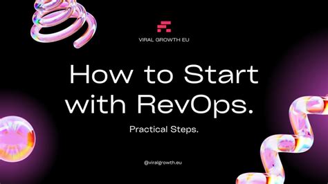 How To Start With Revops Practical Steps Revops As A Service