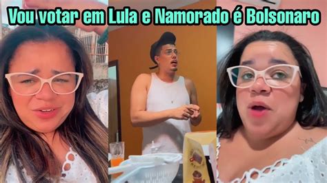 Joyce vai VOTAR em Lula e seu Namorado é Bolsonaro YouTube