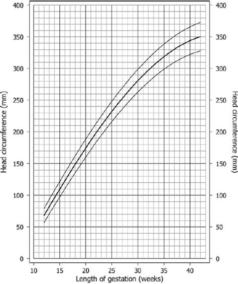 Head circumference size chart (after Chitty et al. ). 4 | Download ...