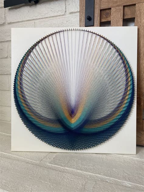 Galaxy Bound String Art Sacred Geometry Cardioid Pattern In