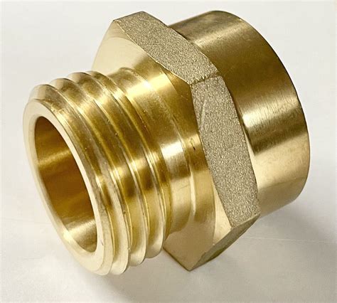 Nni Npt Female X Nst Nh Male Brass Hex Adapter Ebay