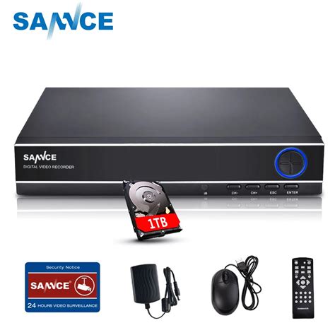 Sannce Channel Digital Video Recorder Full N Cctv Dvr H P