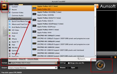 Mxf To Mac Convert Panasonic Aj Hpx P Mxf To Mov For Fcp