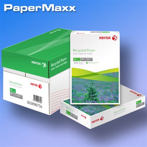 Xerox Recycled Pure Kopierpapier Iso A G Papermaxx