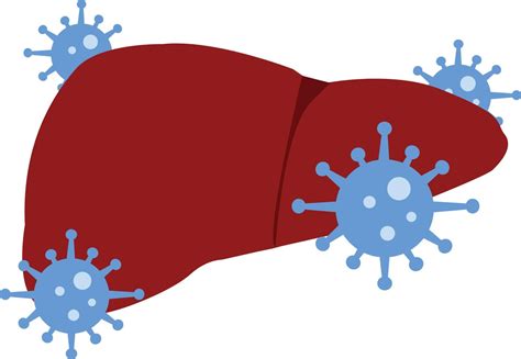 Hepatitis C Icono En Blanco Antecedentes Viral Hepatitis Concepto