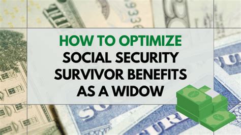 How To Optimize Social Security Survivor Benefits As A Widow Kindness