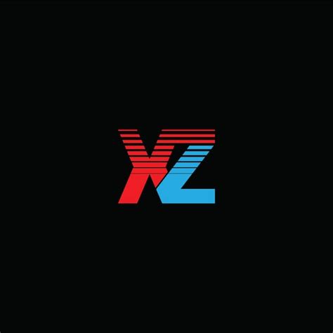 Premium Vector Xz Letter Logo Creative Design With Vector Graphic Xz