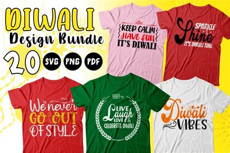 Diwali Sublimation Design Bundle Diwali Svg Bundle