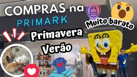 COMPRAS NA PRIMARK A LOJA MAIS BARATA DA ESPANHA PRIMAVERA VERÃO