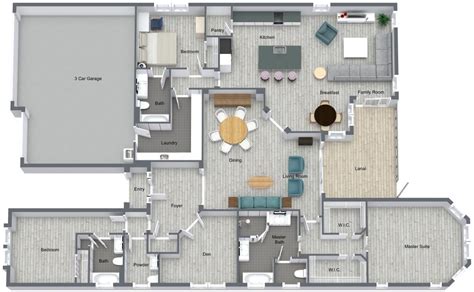 3 Car Garage House Floor Plans | Viewfloor.co