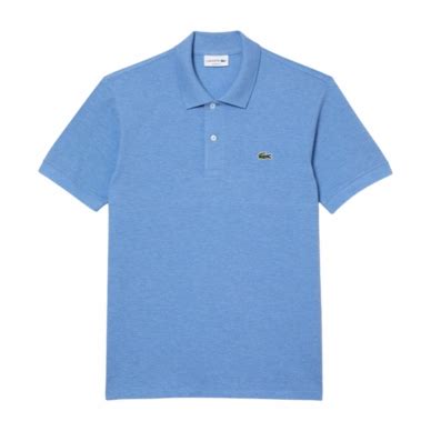 Polo Lacoste Men L Classic Fit Heather Thermal Tennisplanet Nl