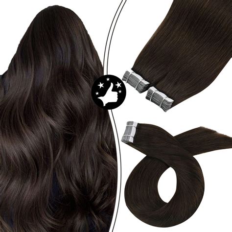 Amazon Tape In Hair Extensions Brown Moresoo Hair Extensions