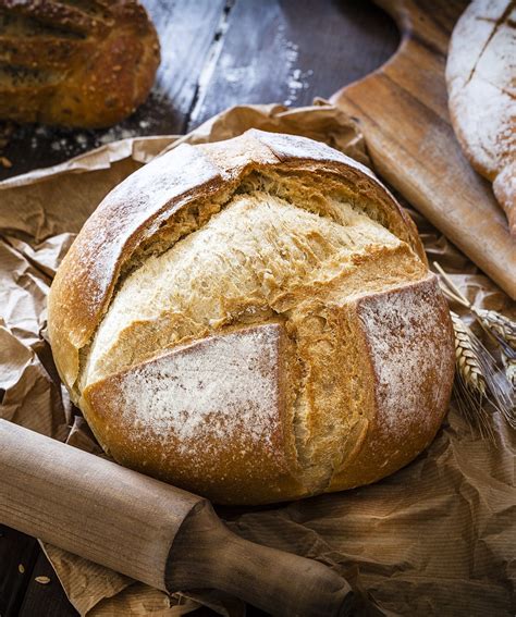 Recette La Miche De Pain Maison Sur Poolish Marie Claire