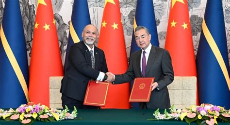 Nauru drops diplomatic relations with Taiwan in favor of China