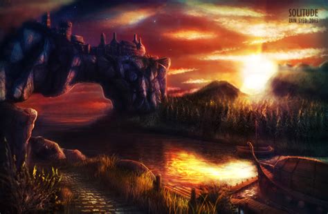 solitude skyrim rimaginarycolorscapes