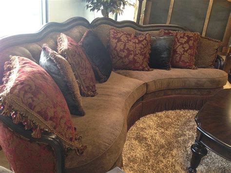 Love This Curved Sofa Home Furnishings