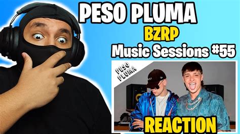 EL GOAT PESO PLUMA BZRP Music Sessions 55 REACTION YouTube