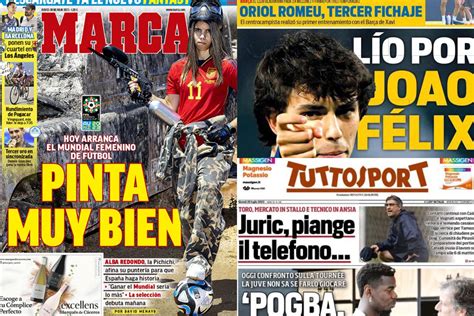 Las Portadas Del D A Un Mundial Que Pinta Bien El Caso Joao F Lix