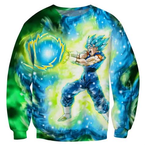 Cloudstyle Dragon Ball Super 3D Anime Sudadera Hombres Goku Ultra