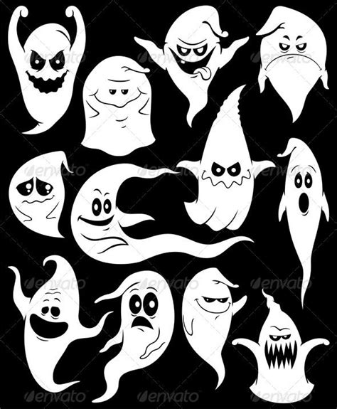 clipart black and white silhouette evil ghost victorian 20 free ...