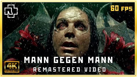 Rammstein Mann Gegen Mann 4K 60fps With Subtitles Lyrics Captions