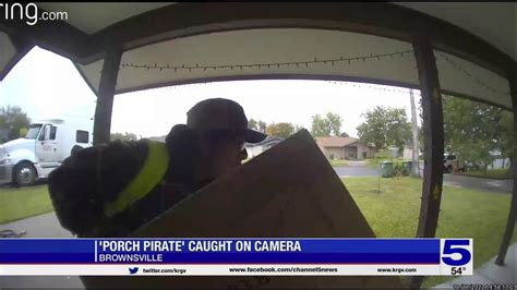 Brownsville Police ‘porch Pirate Caught On Camera Stealing Package