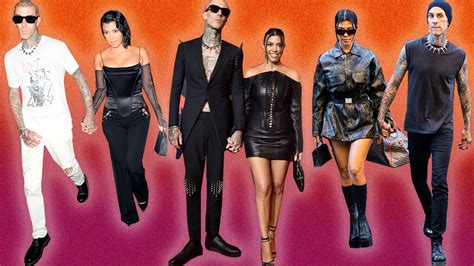 Kourtney Kardashian and Travis Barker serve a lesson in sexy, punk-emo style | British GQ