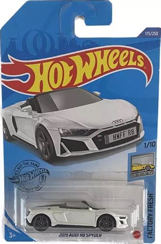 Hot Wheels 2019 Audi R8 Spyder Blanco 1 10 Meses Sin Intereses