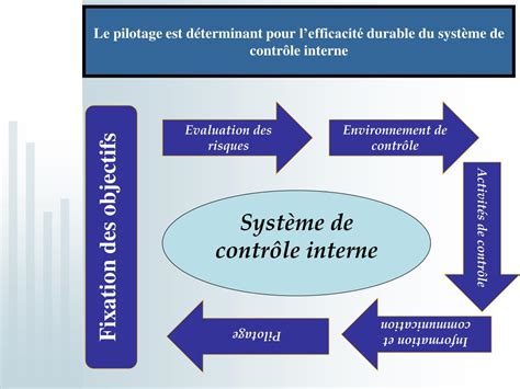 Ppt Le Pilotage Du Syst Me De Contr Le Interne D Marche Outils Et