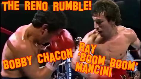 Ray Mancini Vs Bobby Chacon HBO 1080p 60fps YouTube