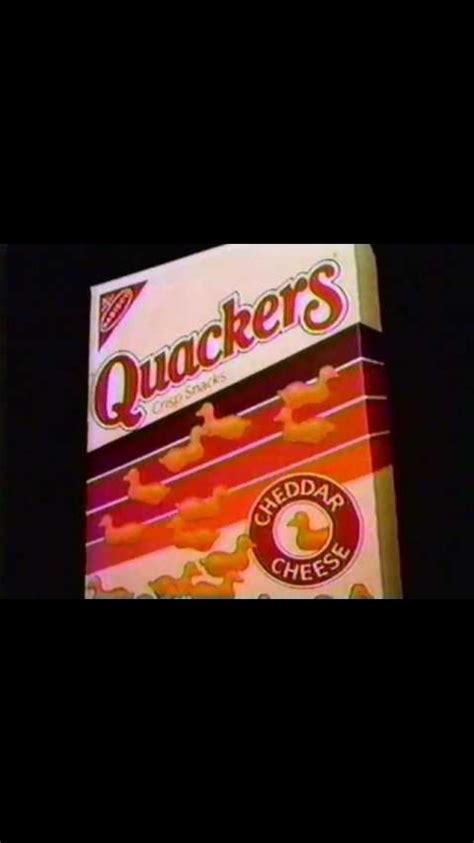 Quackers Crackers. : r/nostalgia