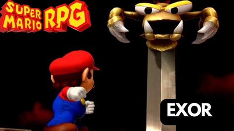 Super Mario Rpg Remake Exor Boss Fight Youtube