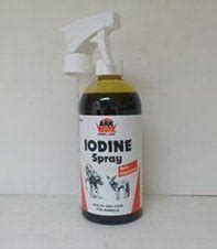 iodine  spray ml country farm supplies uk