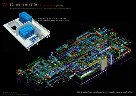 Ryan S MEP BIM Portfolio Behance