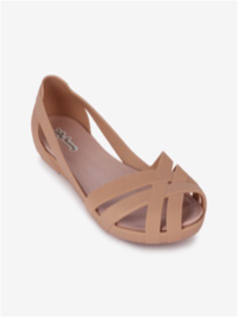 Buy Jelly Bunny Women Nude Coloured Solid Ballerinas Flats For Women