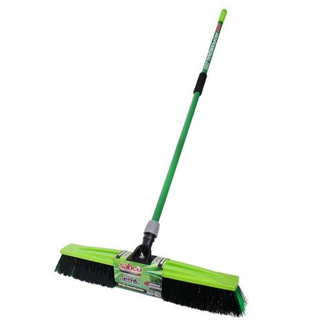 Sabco Profesisonal All Purpose Bristle Broom With Handle 600mm Rapidclean