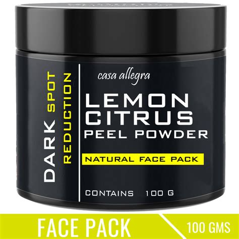 Casa Allegra 100gm Lemon Peel Powder Face Pack For Personal At Rs 110