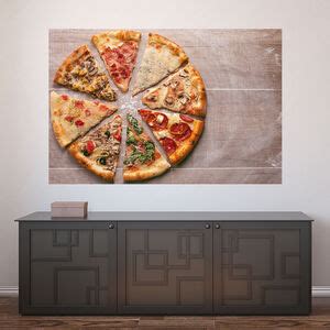 Painel Adesivo De Parede Pizza Pizzaria 1223pnp Leroy Merlin