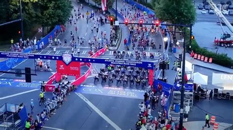 Peachtree Road Race 2024 Live Results Prudi Carlotta