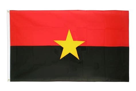 Bandeira Angola Cores Vivas Toalha De Mesa Bandeiras