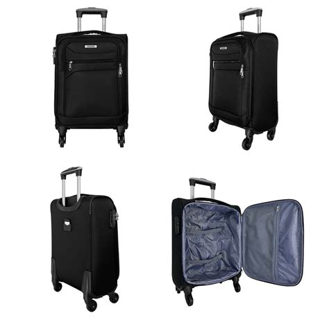 Lot 3 valises souples dont 1 valise cabine Degré DE50503 Couleur