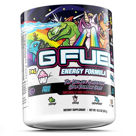 G Fuel The Ultimate Murdercorn Sour Rainbow Candy