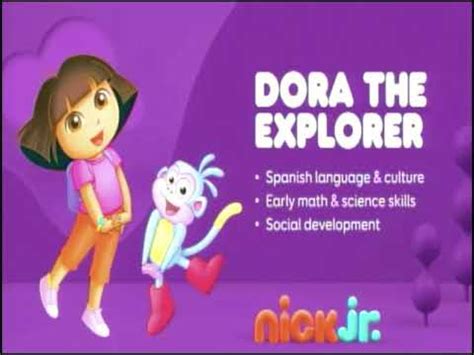 Nick Jr Dora The Explorer Curriculum Board Youtube