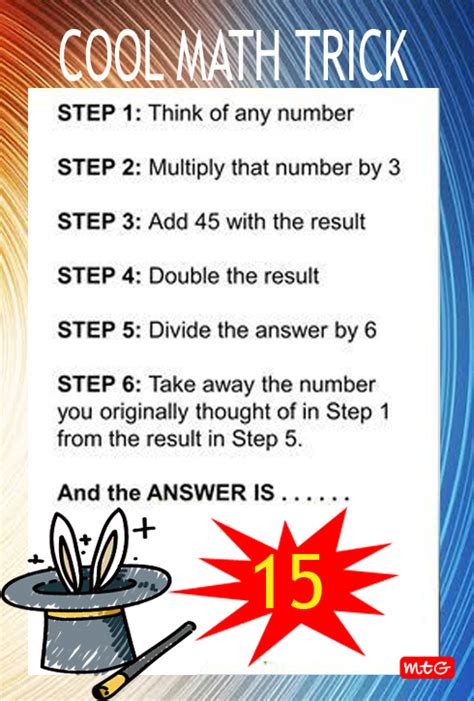 Cool Math Trick Mtg Blog