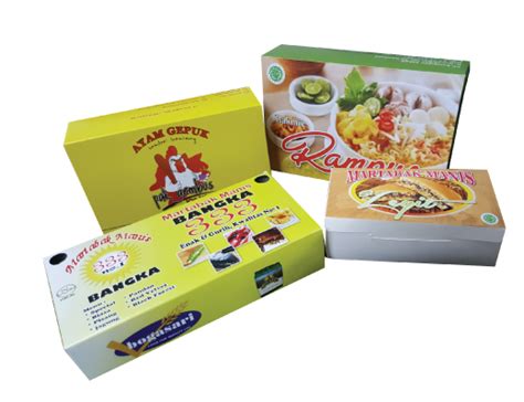 Cetak Box Makanan Print Online Bandung