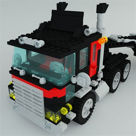 truck trailer lego set max